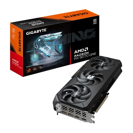 GIGABYTE Radeon RX 9070 GRE GAMING OC 12G - Unleash Exceptional Gaming Performance with 12GB of Power!